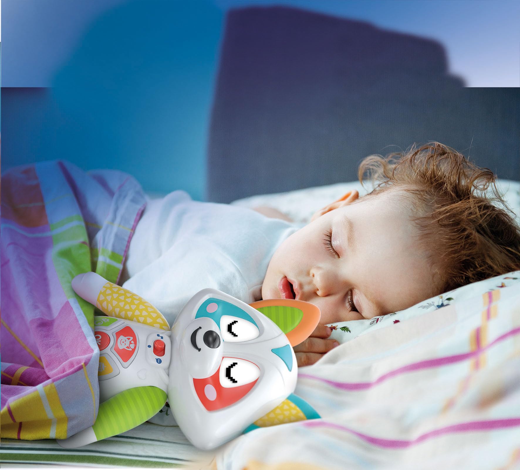 Clementoni Baby Oliver, il Mio Compagno di Giochi Interattivo, Gioco Educativo Bambini 1-4 Anni, Raccontastorie Prima Infanzia con Occhi Led, Stimola Manualità e Linguaggio, Lingua Italiana, 17903