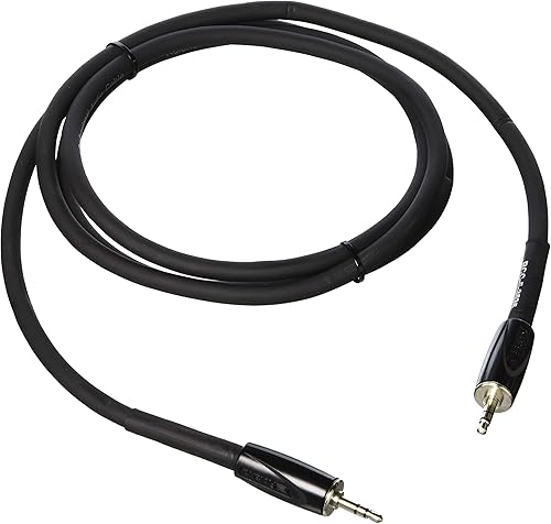Roland Black Series Cable de interconexión TRS de 0138in a 0138in TRS equilibrado 5 pies