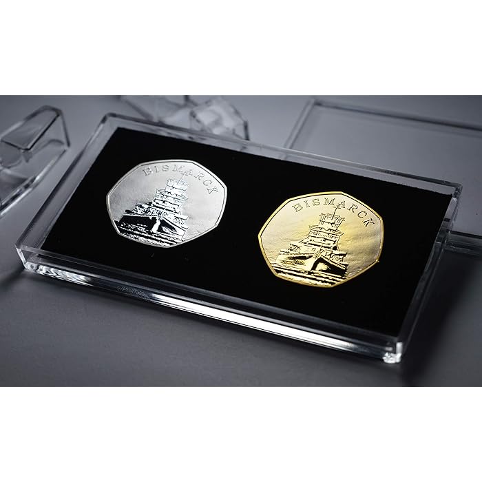Buy The Commemorative Coin Company Pair of GERMAN BATTLESHIP BISMARCK