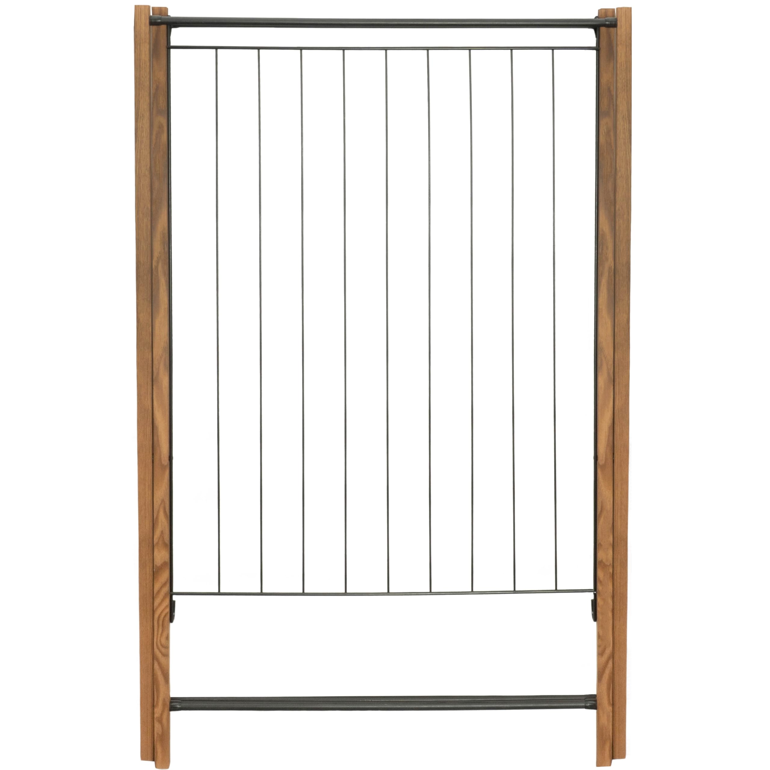 SEPIO Wäscheständer Ausziehbar - Ausziehbare Wäscheleine - Balkon Wand Wäscheständer - Wandtrockner - Badezimmer Wäsche Trocknen