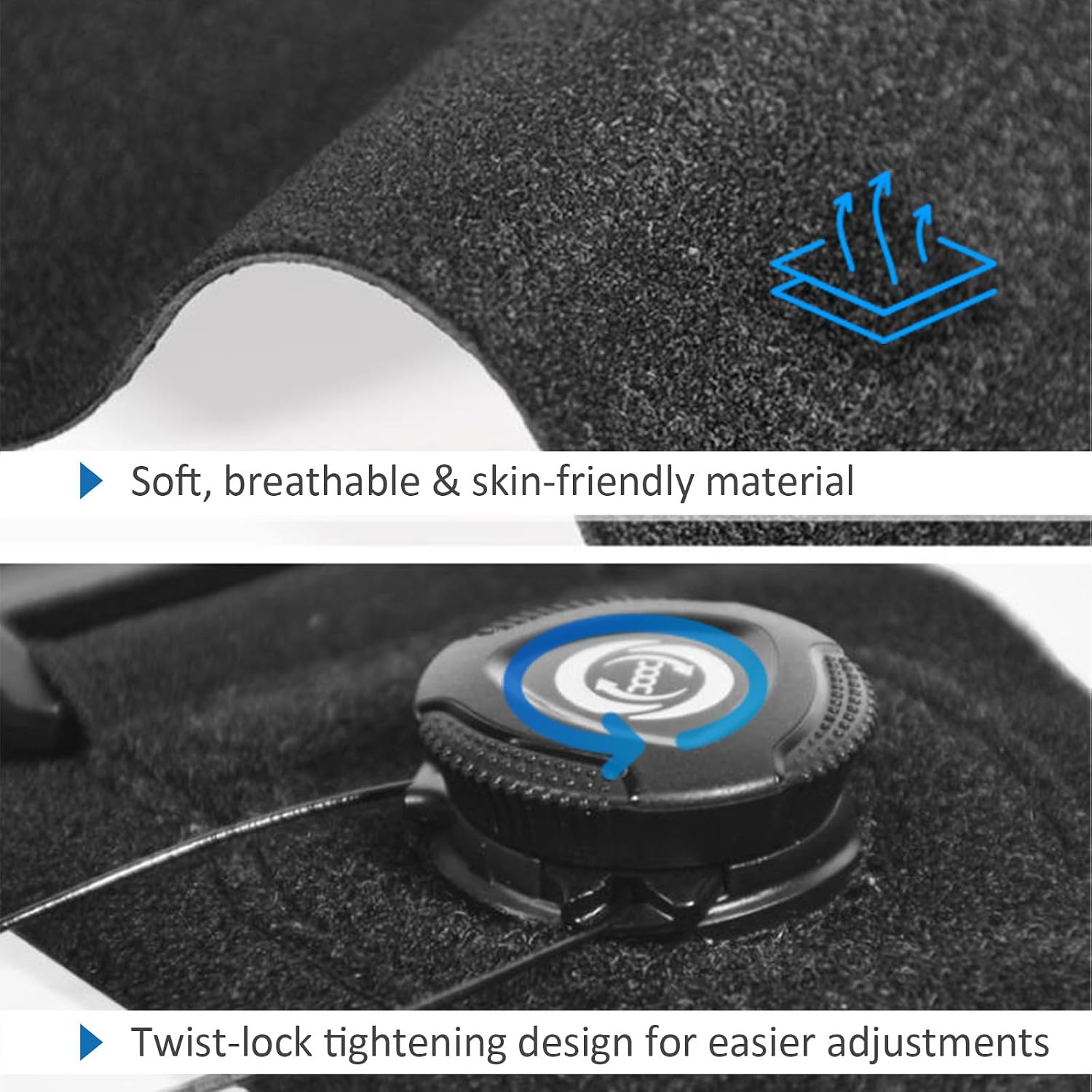 Adjustable AFO Brace for Drop Foot - Left or Right - Improves Walking Gait & Relieves Achilles Tendon Pain - Ankle Foot Orthosis Support (Unisex)