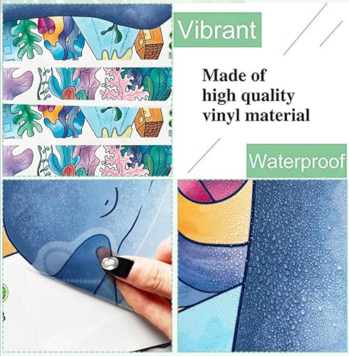 Yellow Flowers Green Plant Leaves Wall Stickers, Fresh Vivid Dandelion Flower Wall Decal Peel And Stick Garden Flower Wall Art Murals Decor For Nursery Girls Room Living Room Dormitory Bedroom (#3 Dandelion) #TOP1