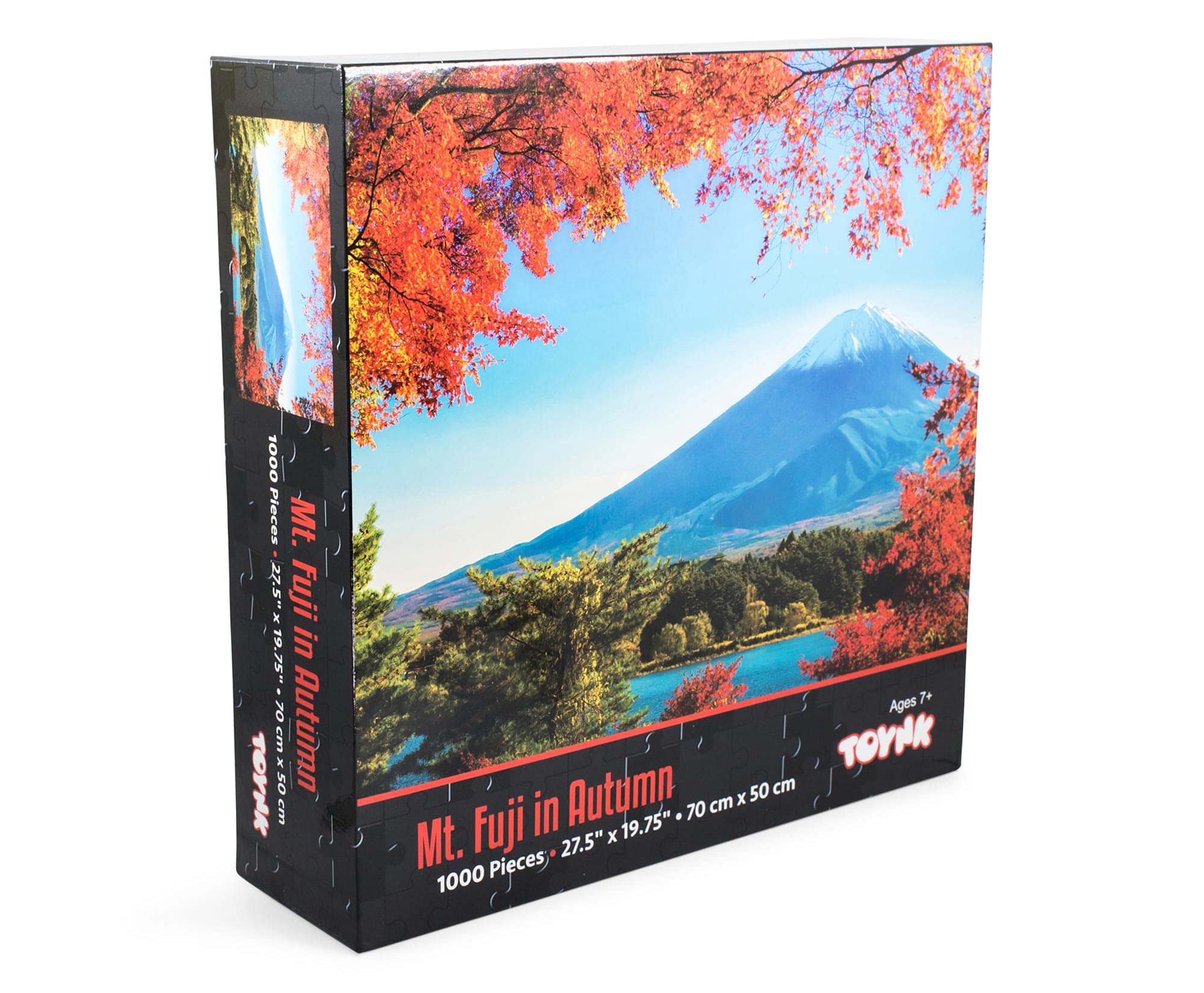 Amazon.com: Mount Fuji in Autumn Japanese Landmark Jigsaw Puzzle