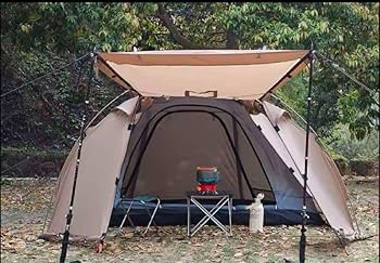 ベージュ キャンプテント 煙突穴付き Amazon.co.jp: ツールーム