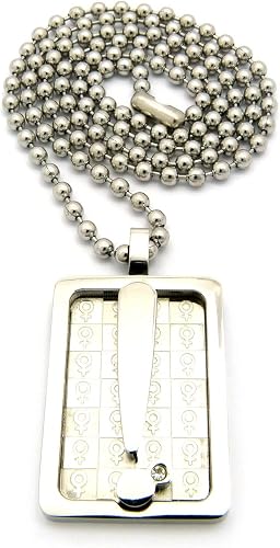 Exclamation Mark Pendant Necklace 