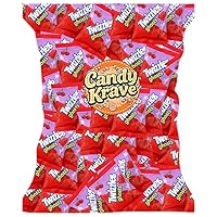 Vista 14 de CandyKrave Twizlers - Caramelo de fresa en forma de torsión - (2 libras, más de 70 piezas) Caramelo a granel envuelto individualmente - Caramelo