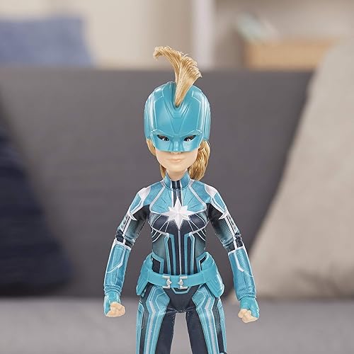 Miniatura 4 de Marvel Captain Marvel Captain Marvel (Starforce) Muñeca de superhéroe con accesorio para casco (a partir de 6 años)