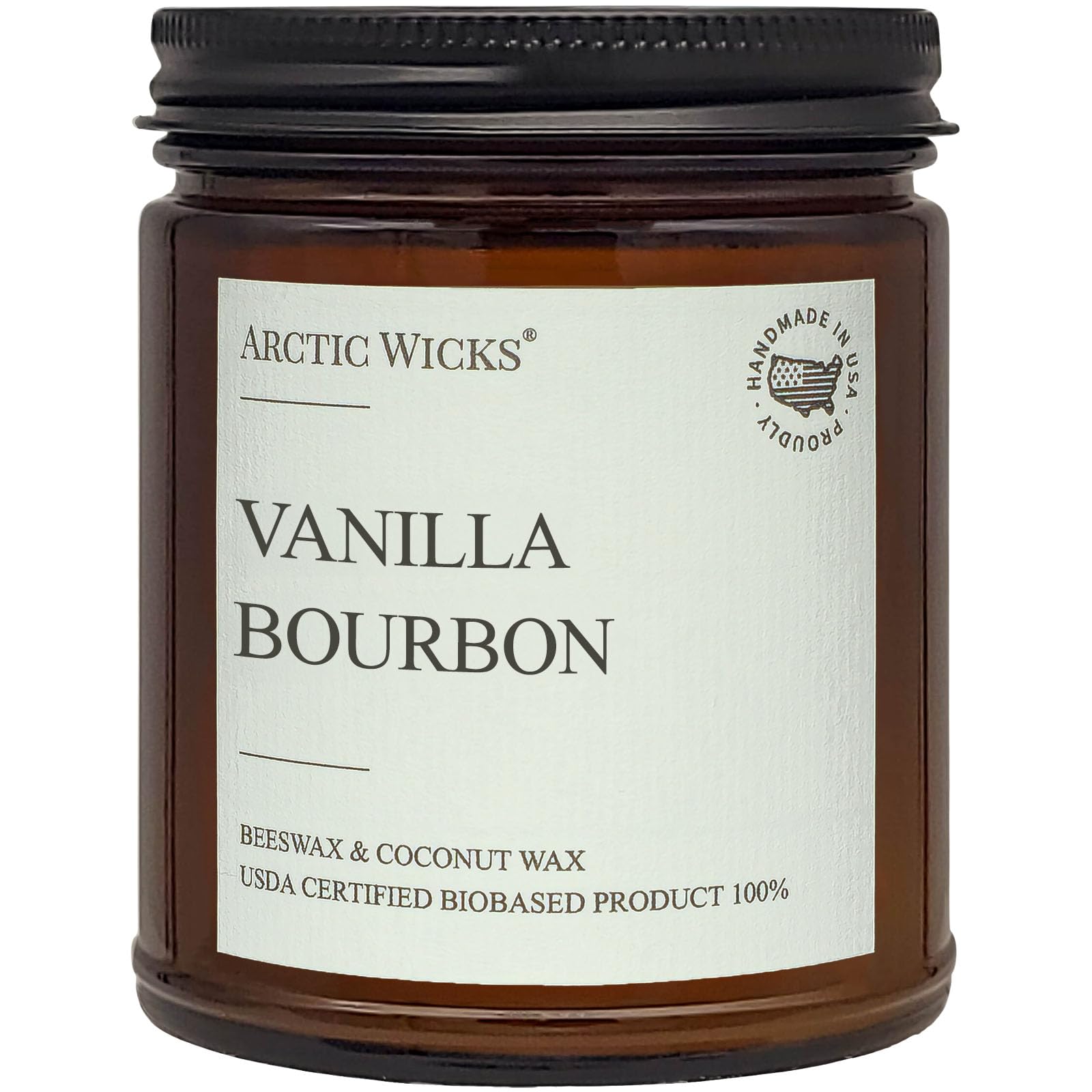Arctic Wicks Vanilla Bourbon Candle