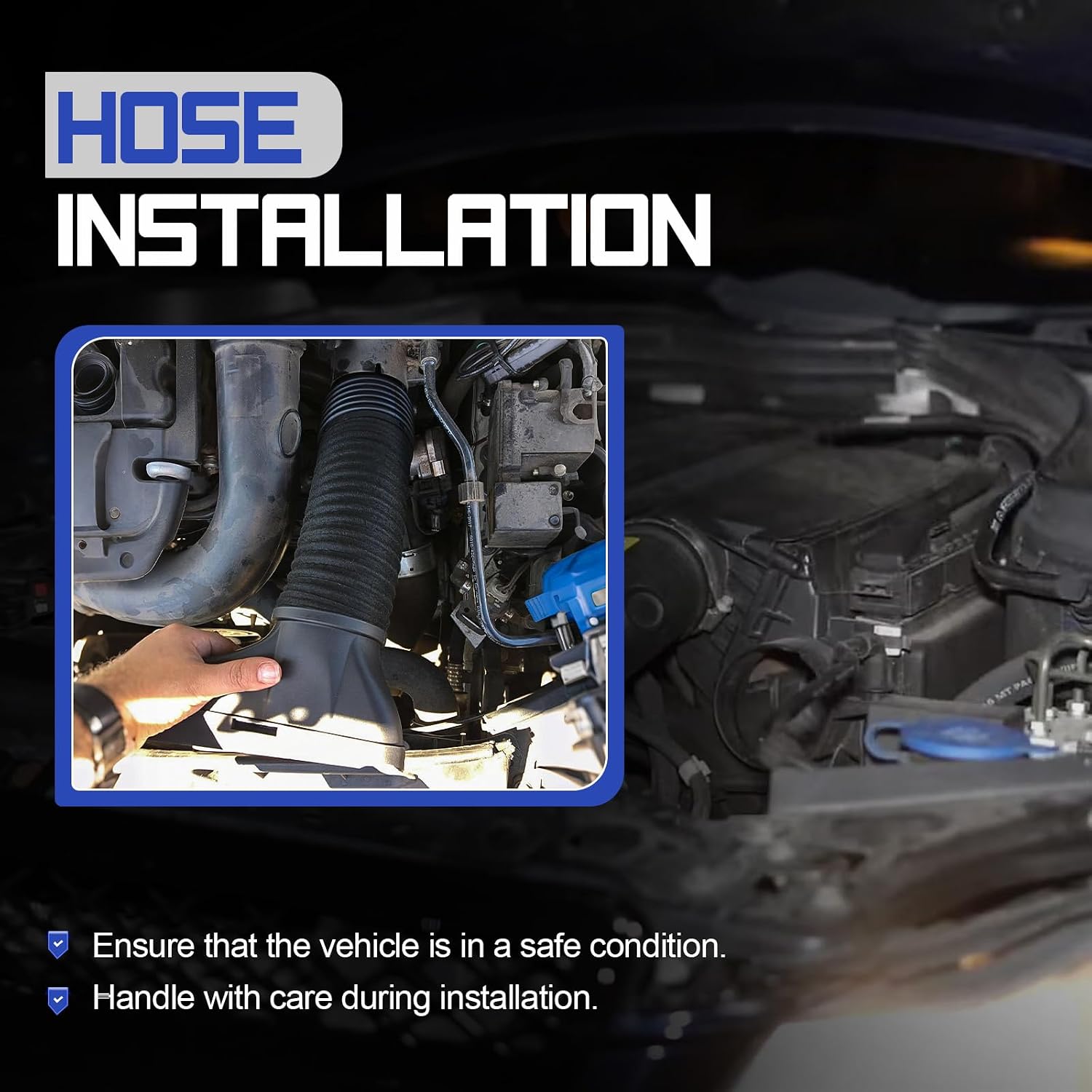 2710900982 Air Intake Hose Tube for 2012 2013 2014 2015 Mercedes-Benz C250 (W204 With M271 Engine) Replaces# 2710900682 SK121342 AIH1222M
