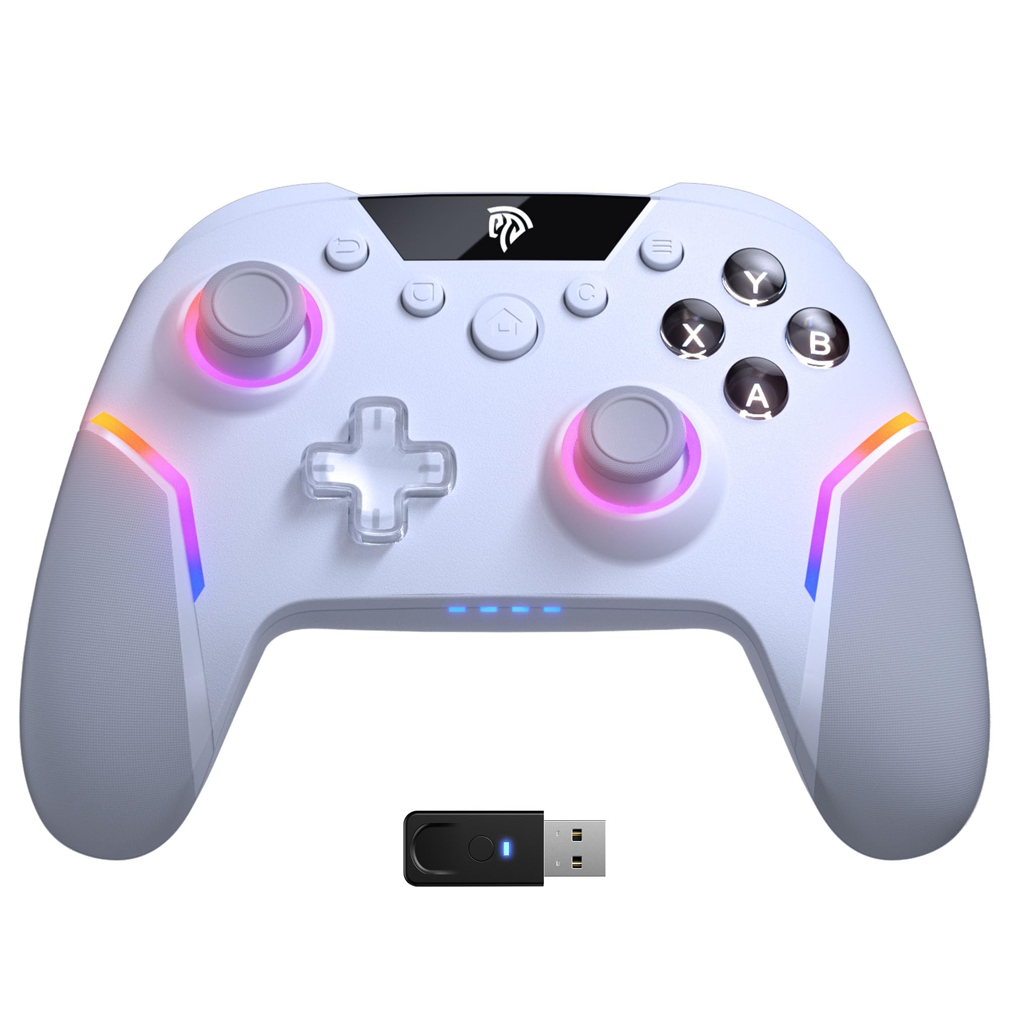 EasySMX X20 Wireless Gaming Controller with 2-Stage Hall Effect Sticks