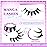 Losha Lashes Spiky Manga Lashes 10 Pairs Anime False Eyelashes 8D Wispy Eye Lashes Pack Soft Asian Fake Eyelashes (Doll)