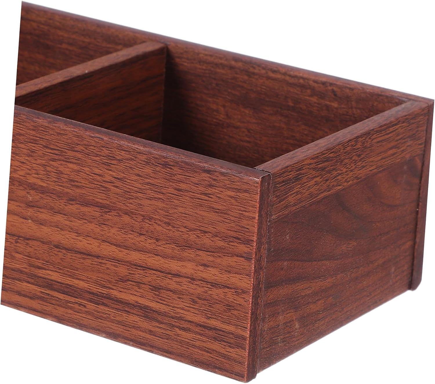 Wooden Sugar Packet Container Tea Bag Organizer Box for Kitchen Office