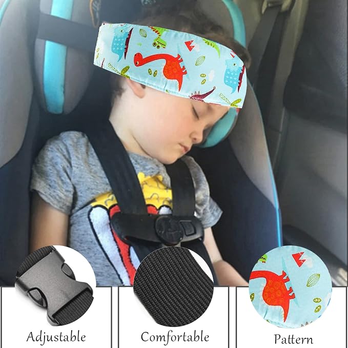Soporte Cabeza para Silla de Auto Bebé 2 Piezas miniatura 3