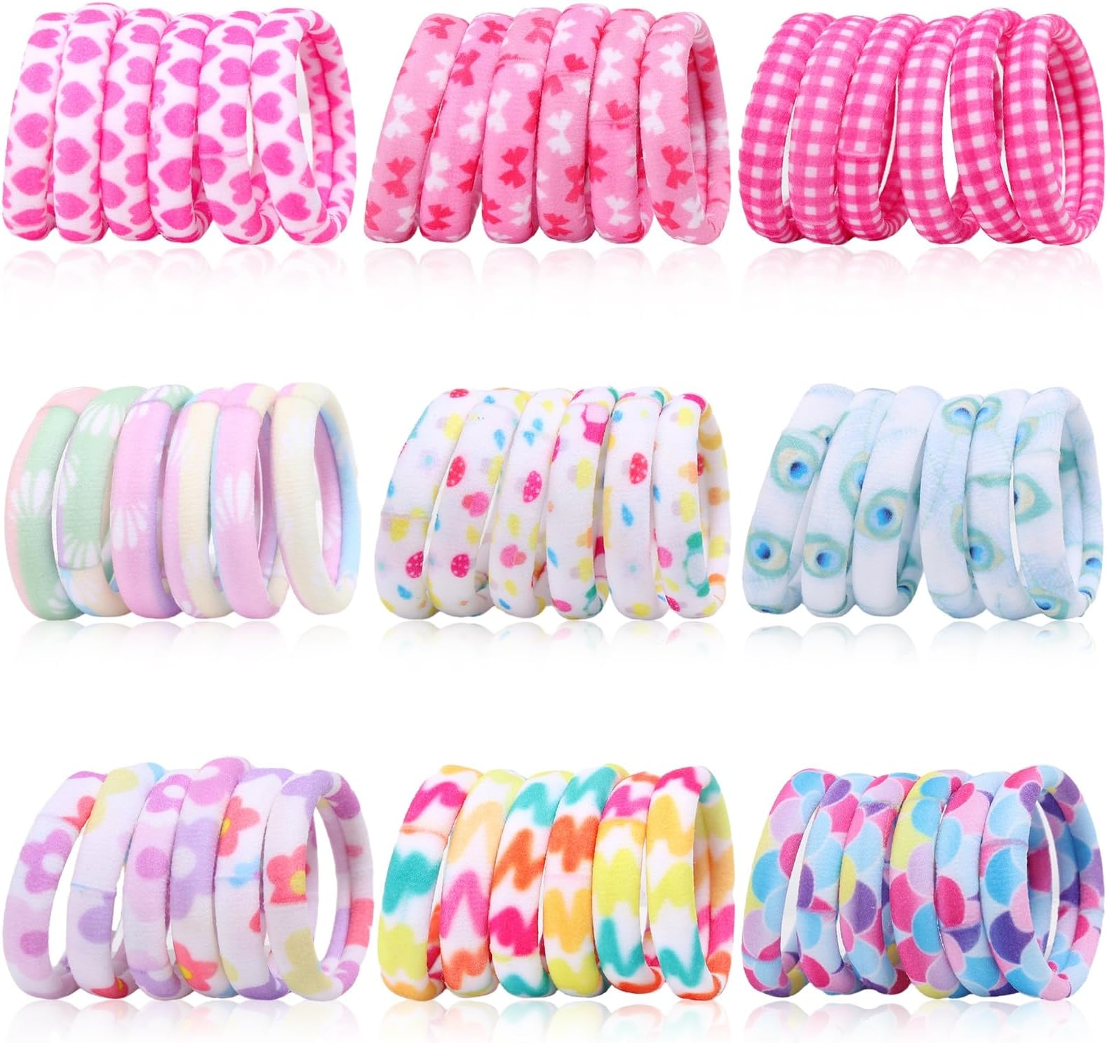 thin hair ties amazon