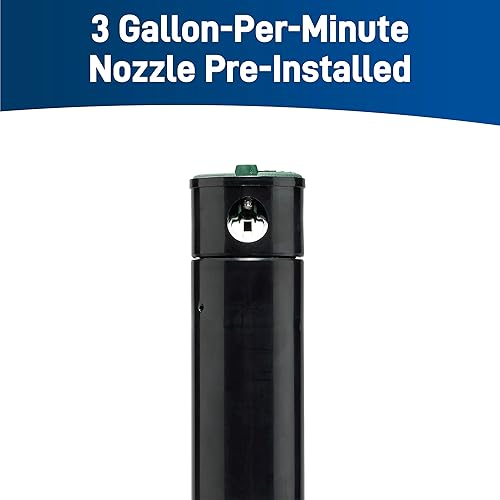 Miniatura 7 de Orbit 91561 Voyager II Aspersor de césped impulsado por engranajes, tri-lingüe