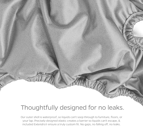 Miniatura 7 de Pet Parents - Pañales lavables para perros (3 unidades), pañales duraderos y de alta calidad para machos y hembras