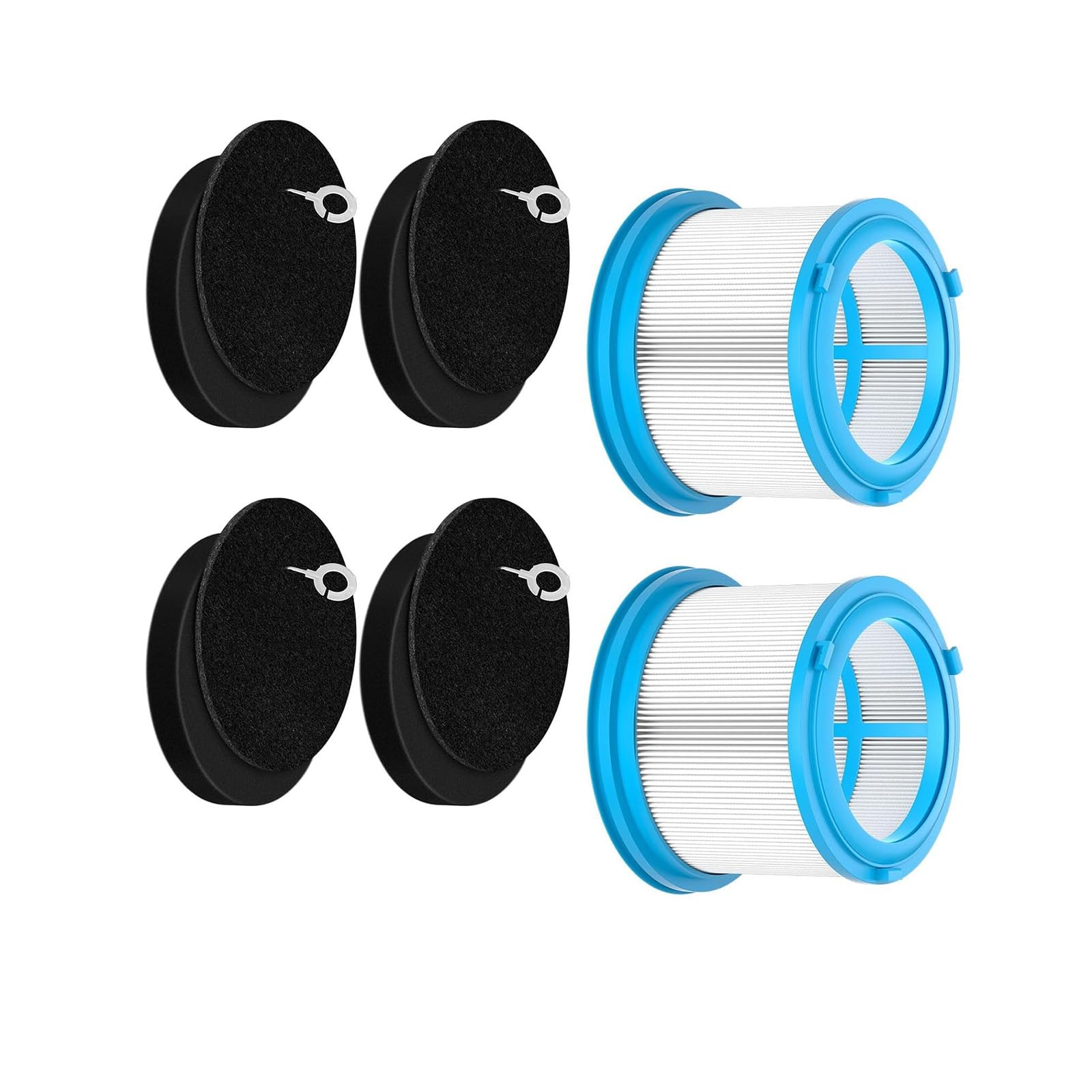 Tsophreniq Wet Dry Vacuum Filter Replacement, Component for Household Debris & Removal Vacuum Filter