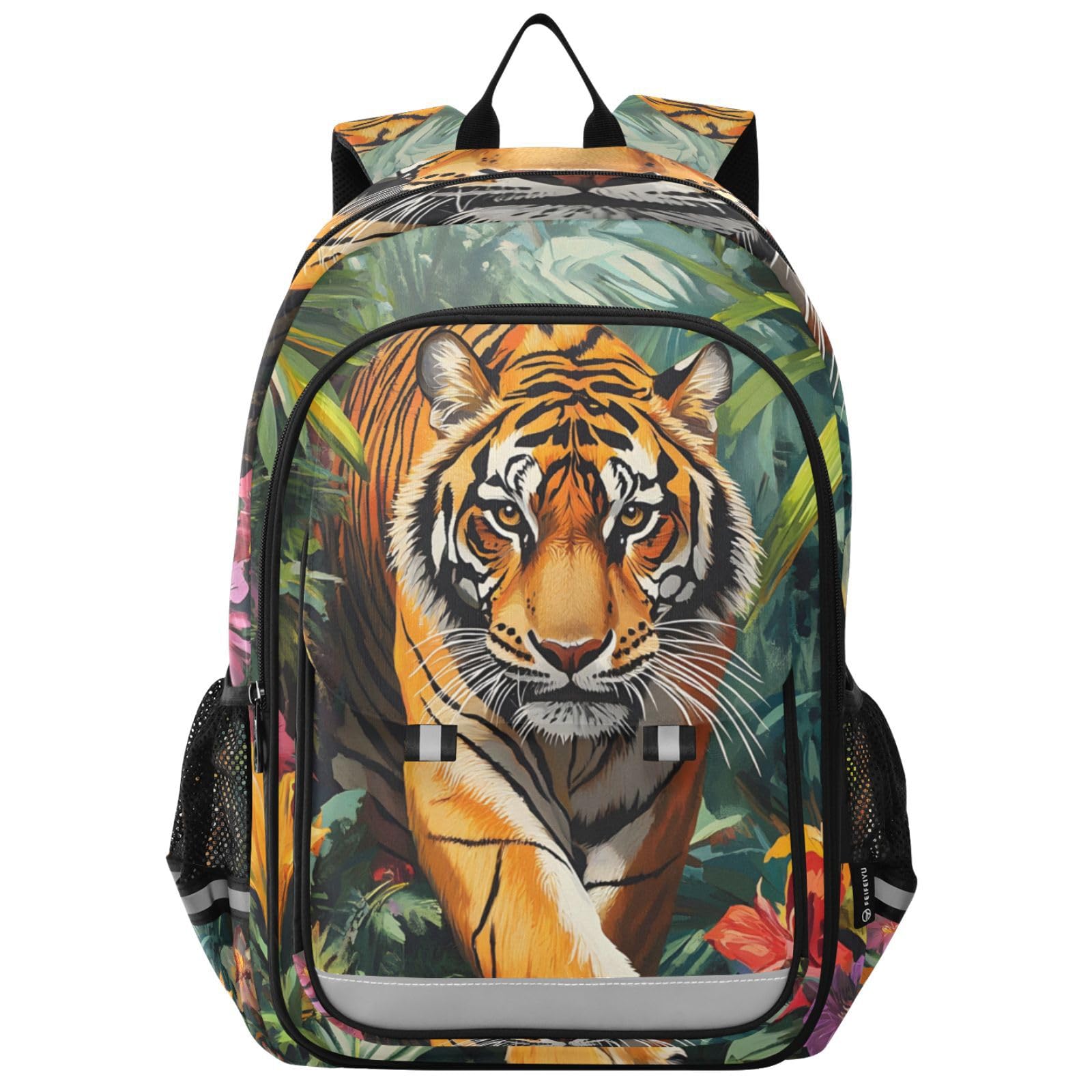 Mnsruu Sac à dos pour ordinateur portable de 15,6 pouces - Sac à dos de voyage léger pour le travail universitaire - 45 x 33 x 17 cm
