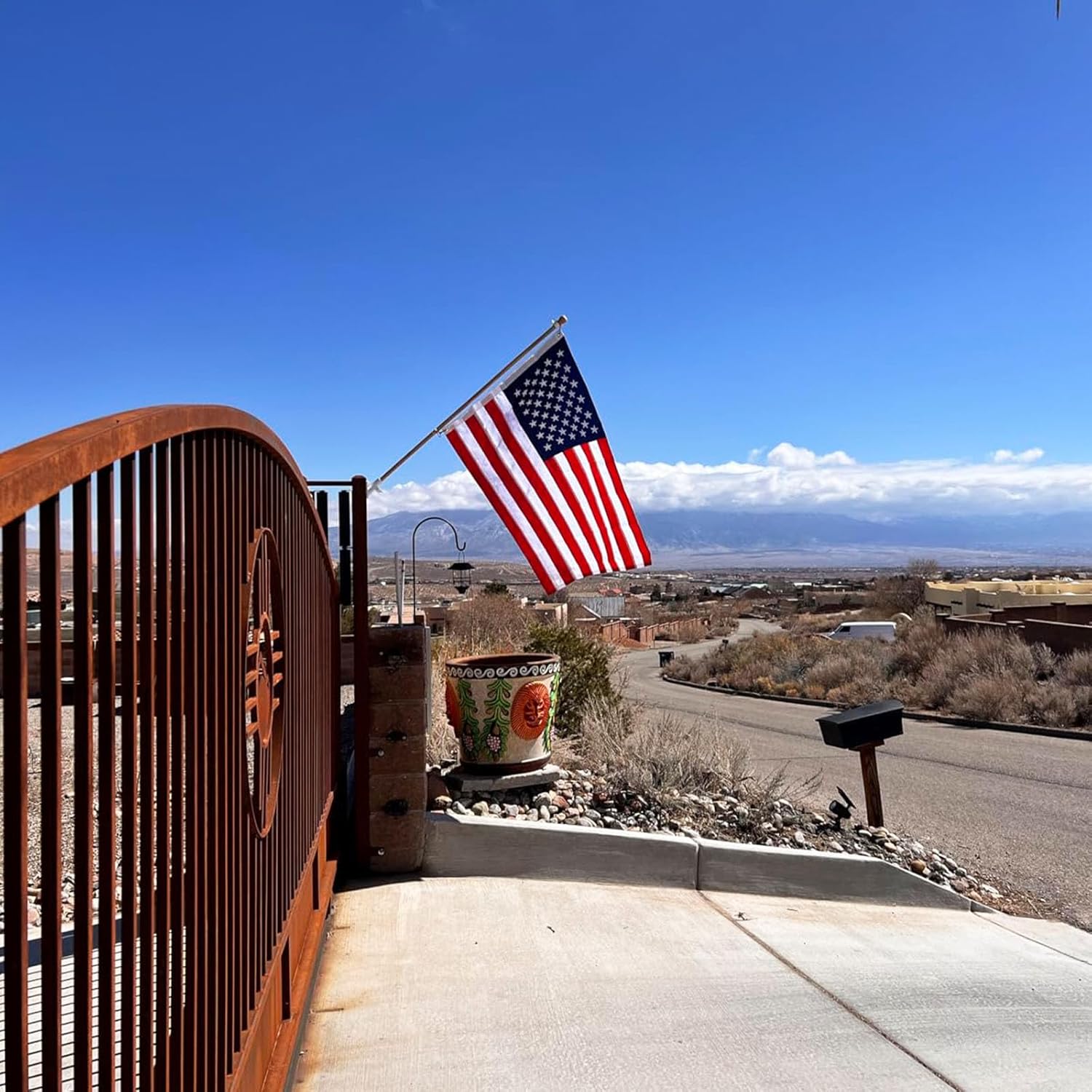 JRED 3x5 American Flag Indestructible US Flag 4x6 Heavy Duty Outdoor USA 420d Nylon TearProof Flags Embroidered Stars for Outside High Wind All Weather, 250th anniversary of USA - Image 7