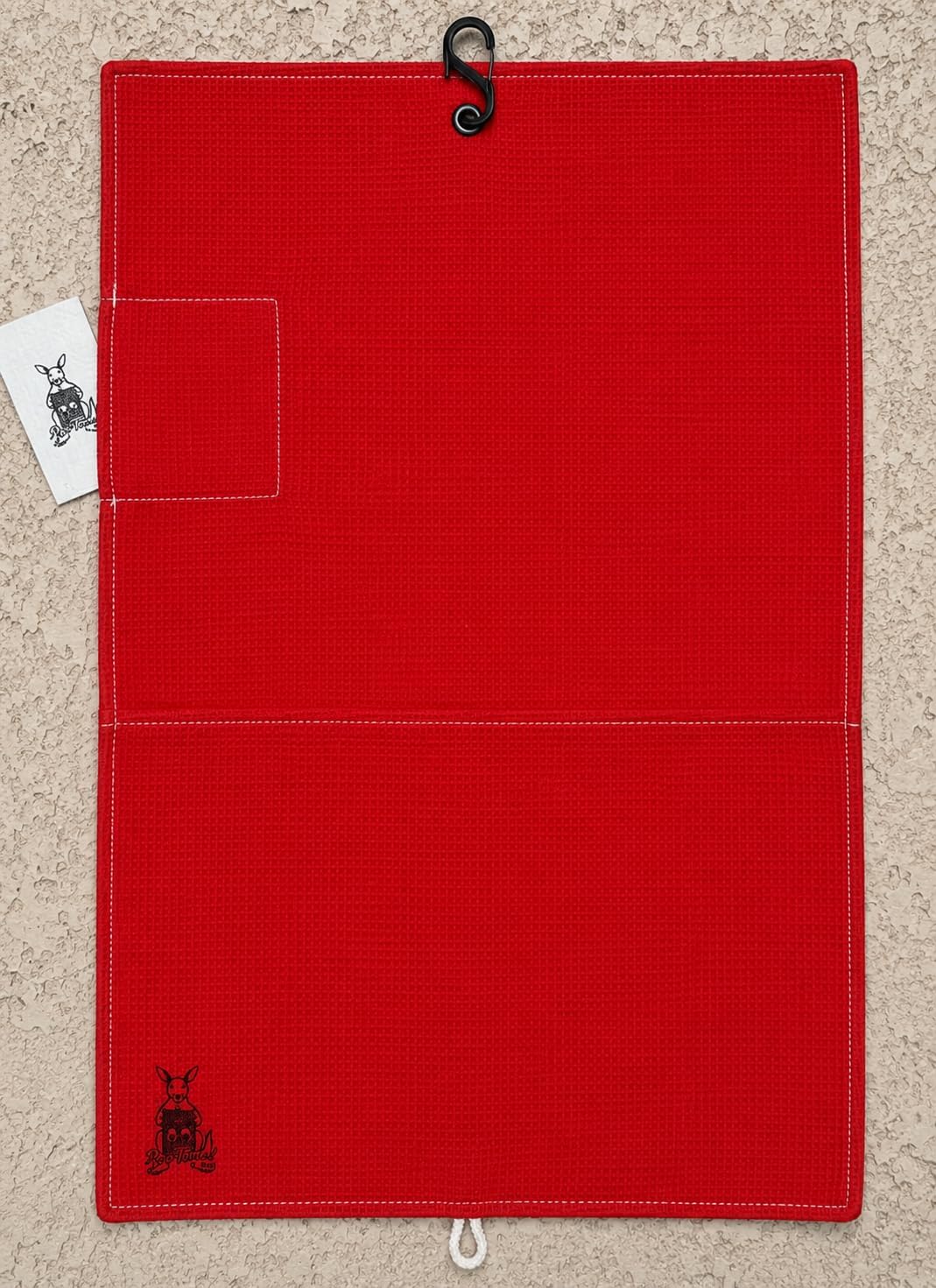 2.0 Golf Towel with Shoe Pouch and Wet Pocket (Blue)