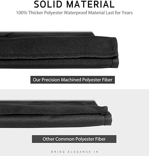 Miniatura 3 de Syntus Paquete de 12 delantales con peto, delantales unisex, ajustables, versión más gruesa, resistentes a las gotas de agua, con 2 bolsillos,