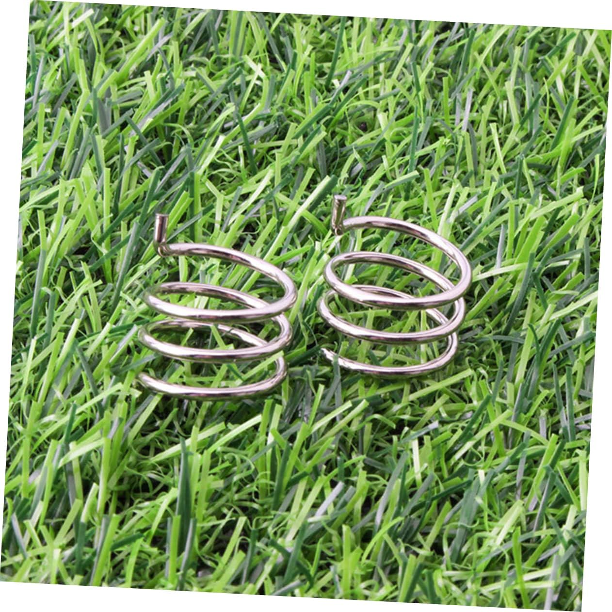 Homoyoyo 10pcs Braking Return Spring Kit for Mountain and Brake Arm Circlip Easy to Install Compatible Disc Brake Systems