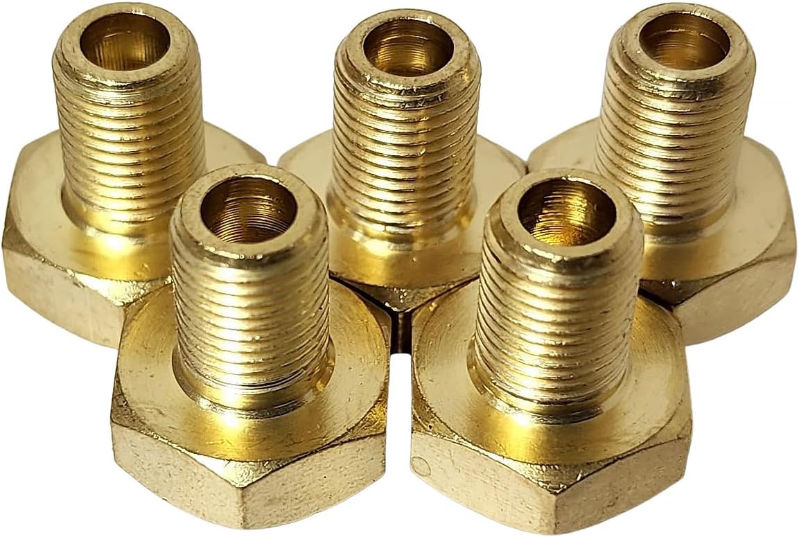 Rema Tip Top AD1 Pack of 5 Large Bore Tire Valve Adapters for OTR, Truck and Farm Tires - Changes Large Bore Valve Stems Down to Standard Bore