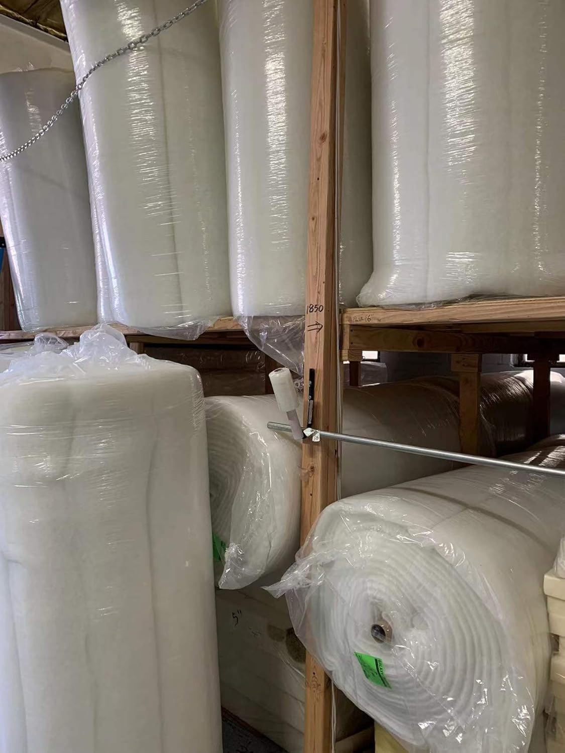 Bonded Outdoor Dacron Upholstery Grade Polyester Batting, 1" x30"x10 Yards. Note 1" Thickness Before Vacuum Transport