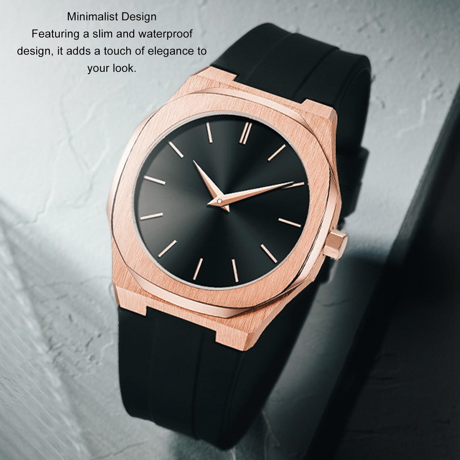 Reloj de Cuarzo Reloj de Pulsera Analógico Impermeable