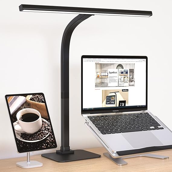 EppieBasic LED Desk Lamp,12W Architect Work Lamp,Eye Protection Desk