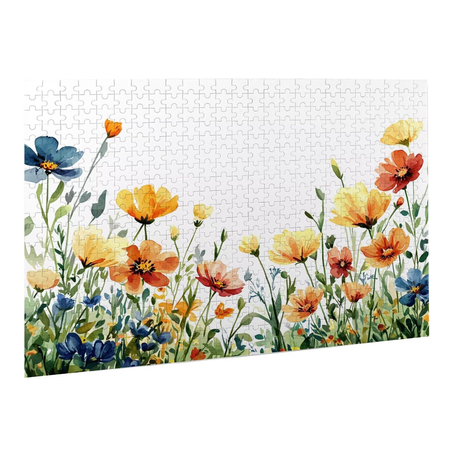 Jigsaw Puzzle, 4000 Pezzi Puzzle Classici, Fiore Puzzle Rilassamento Intelligence, Mpossibile Difficile Puzzles impegnativo per adulti Puzzles per Gioco Familiare, Regalo per Amore Amico Giallo K0F295
