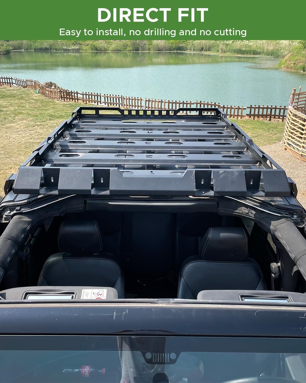 Roof Rack Cargo Basket Compatible with Jeep Wrangler Liberia Ubuy