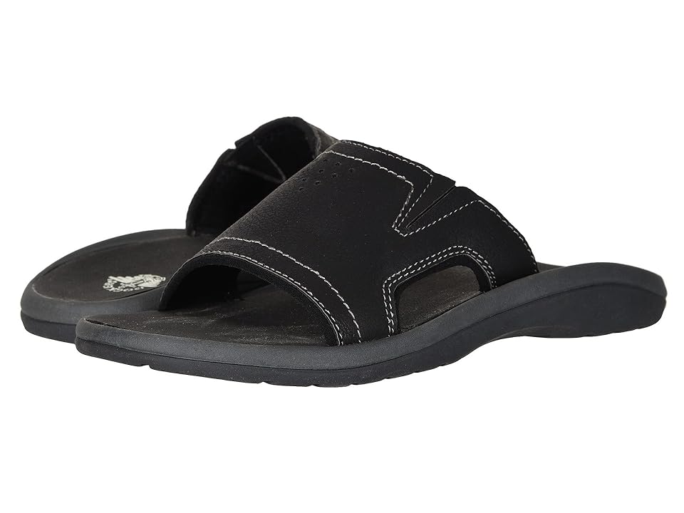 UPC 031042642156 Dockers Landing (Black Distressed) Men's Sandals