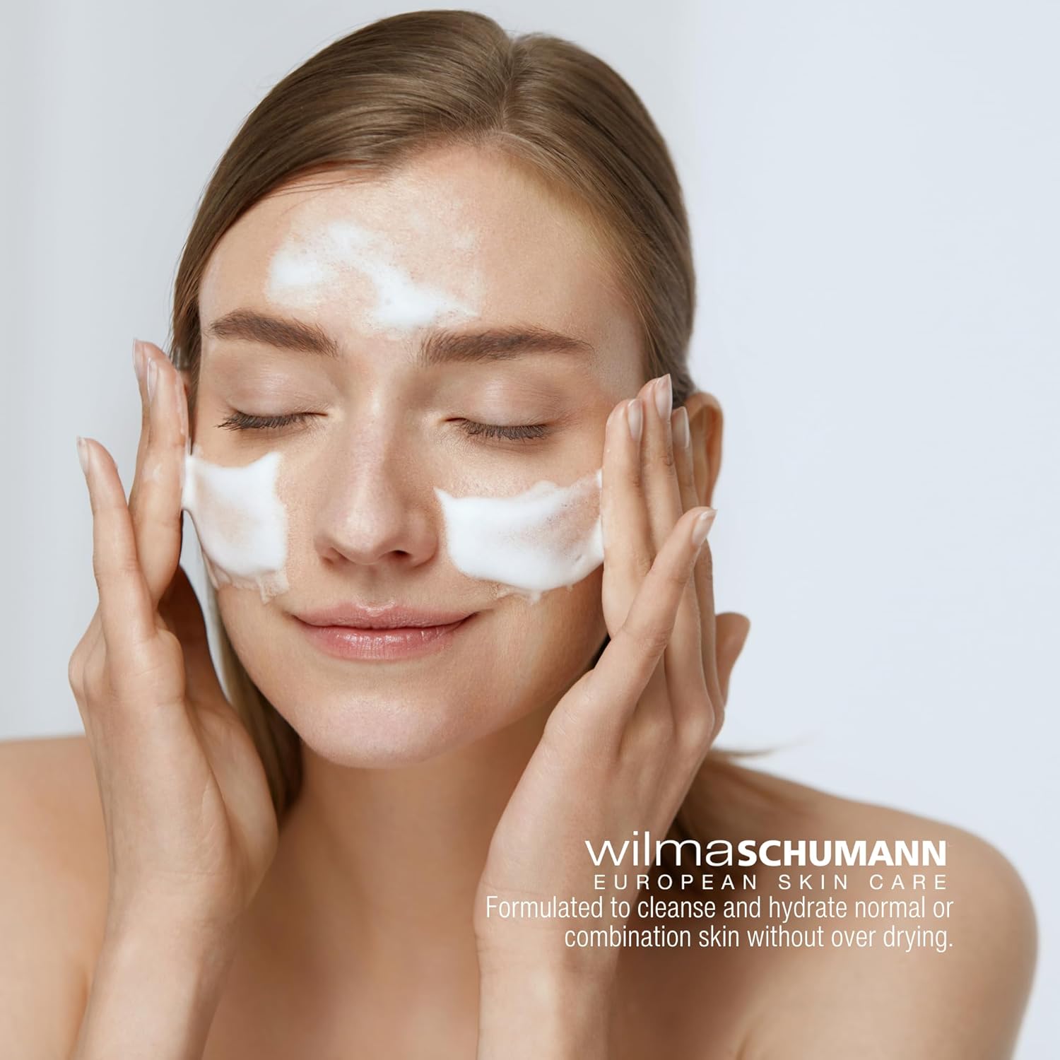 WILMA SCHUMANN Balancing Facial Cleanser Milk, Daily Face Wash, Facial Cleanser for Normal Skin, 7 oz - Image 3