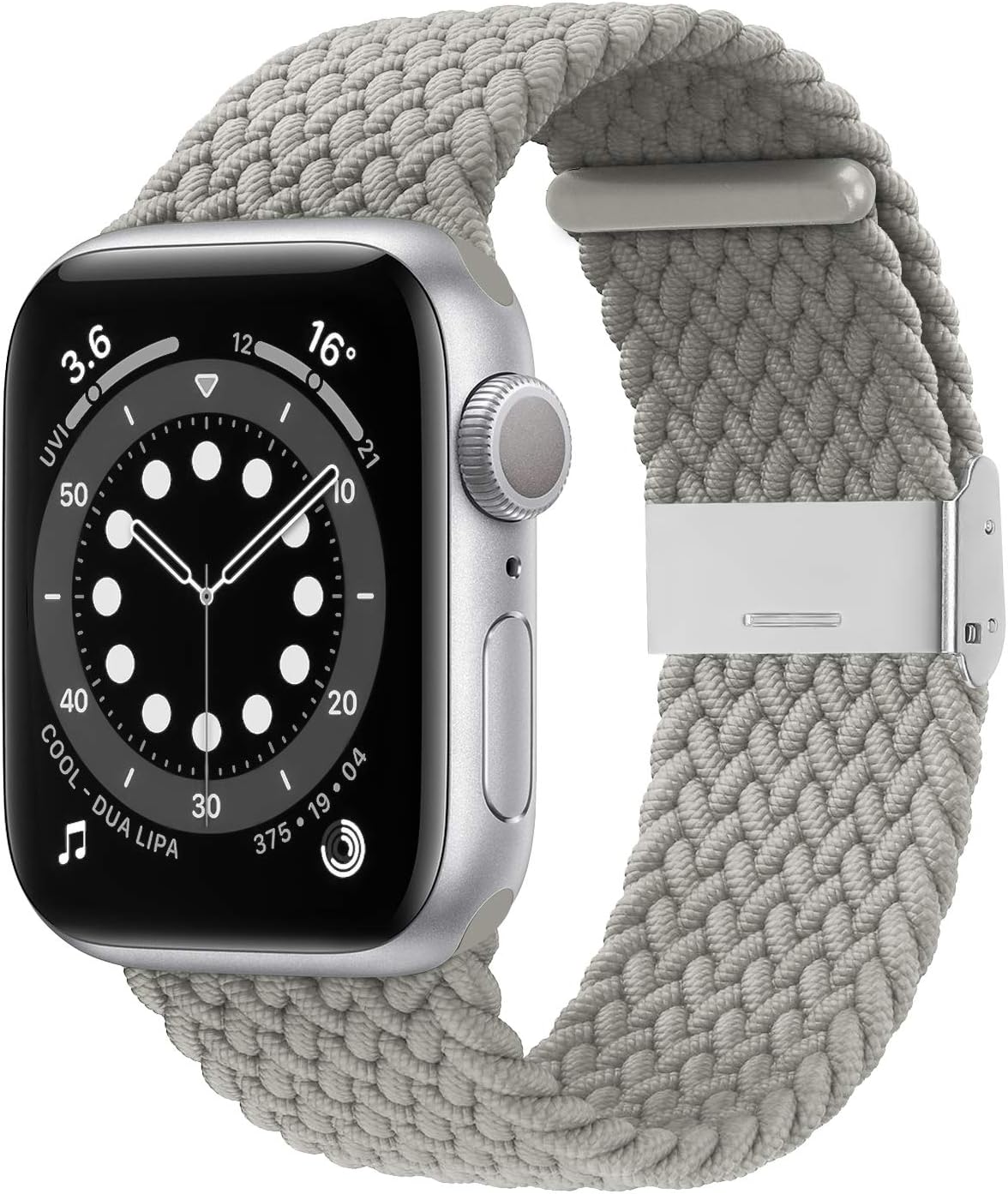 Bagoplus Compatible with Apple Watch iWatch Bands 49mm 38mm 40mm 41mm 42mm 44mm 45mm Women Men, Adjustable Braided Solo Loop Stretchable Elastics Sport for iWatch Series 8/7/6/SE/5/4/3/2/1/Ultra