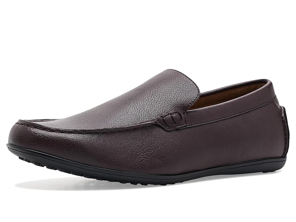 Vance Sergio Men's Dress Flat Shoes Oxblood: 9 M, Faux Leather