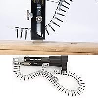 Vista 3 de Cadena de tornillo automática, adaptador de tornillo de taladro, cadena de espiga de tornillo ajustable de metal, accesorio de taladro eléctrico