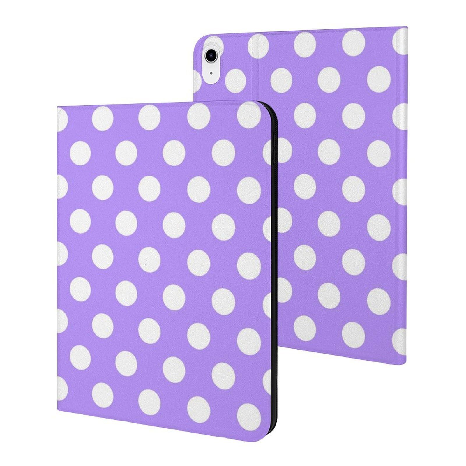 Coque fine pour iPad 10e génération anti-rayures violette avec support et réveil auto - 8