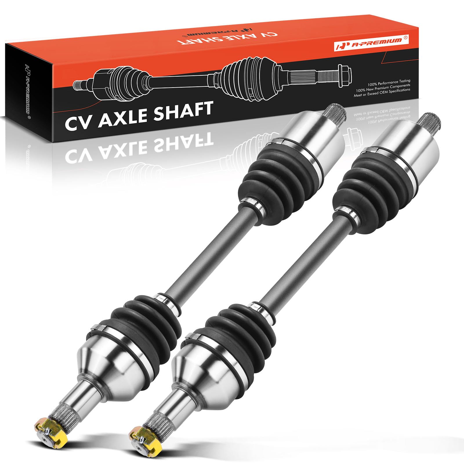A-Premium Pair (2) Rear CV Axle Shaft Assembly Compatible with Arctic Cat Wildcat Trail 700 2014-2017/2020 & Textron Off Road Wildcat Trail 2019 Wildcat Trail 700, Left and Right, Replace# 1502-955