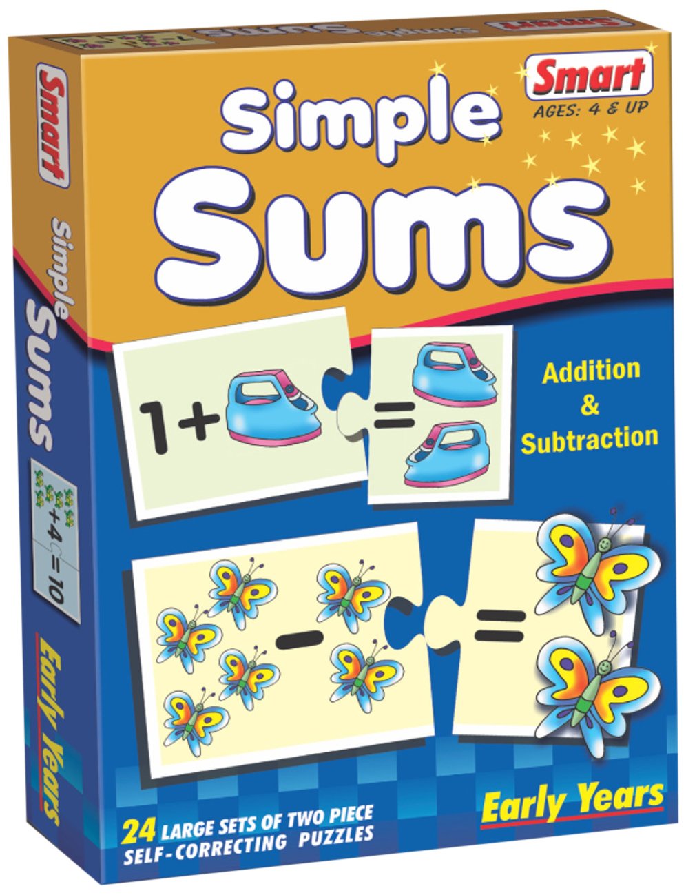 CREATIVE Simple Sums - 4 Years & Above