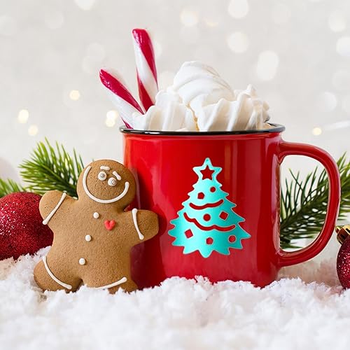 Miniatura 5 de El kit de vinilo extraíble de 160 piezas incluye 104 hojas de vinilo permanentes, 32 vinilos autoadhesivos con purpurina, 21 cintas de