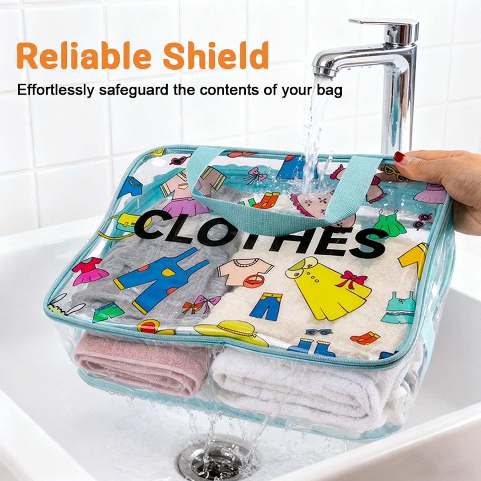 Estuche De Viaje Transparente Para Artículos De Inodoro - Bolsa De Cosméticos Impermeable Con Cremallera - Estuche De Inodoro De Viaje Clasificado Para Cosméticos Y Productos De Cuidado