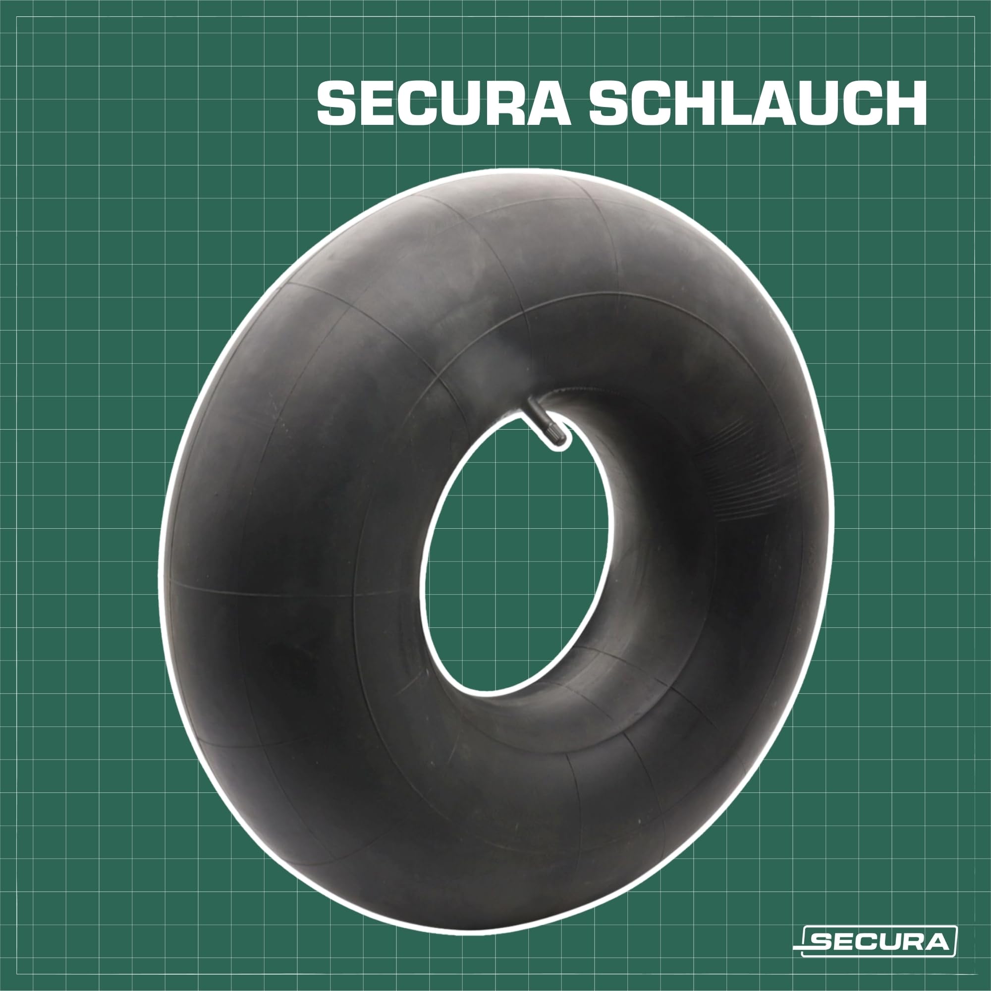 SECURA Schlauch 20x10.00-10 20x8.00-10 gerades Ventil TR13