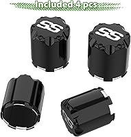 Vista 6 de 10L0L ITP SS - Tapa central de rueda para carrito de golf, 8, 10, 12 pulgadas, estilo empujador, tapas centrales SS para Yamaha y la mayoría