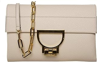 Borsa Arlettis Donna, Tracolla, Pelle, Bianco, 15X23X3 cm