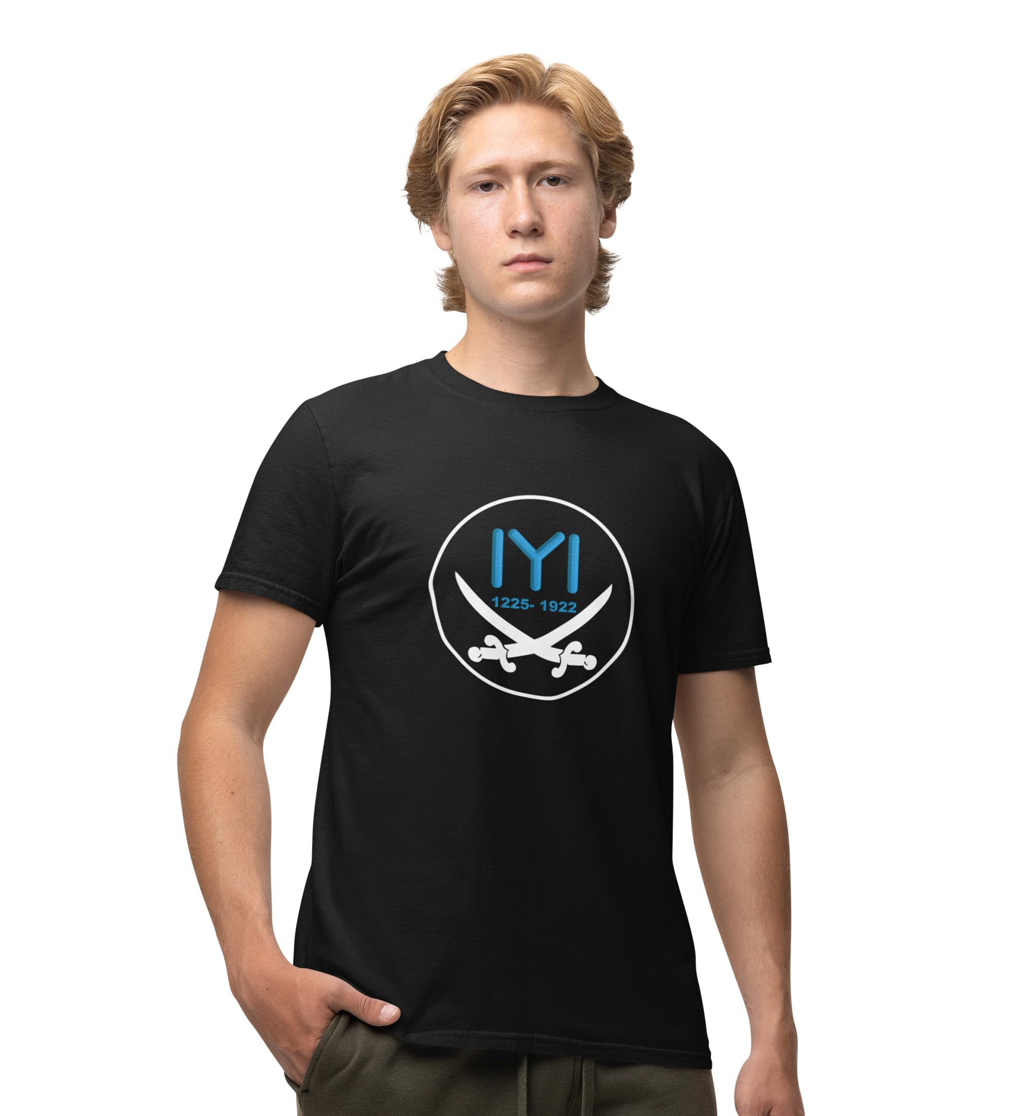 Aayansh CREATIONKayi Fandom Black Round Neck Cotton Half Sleeved T-Shirt with Printed Graphics