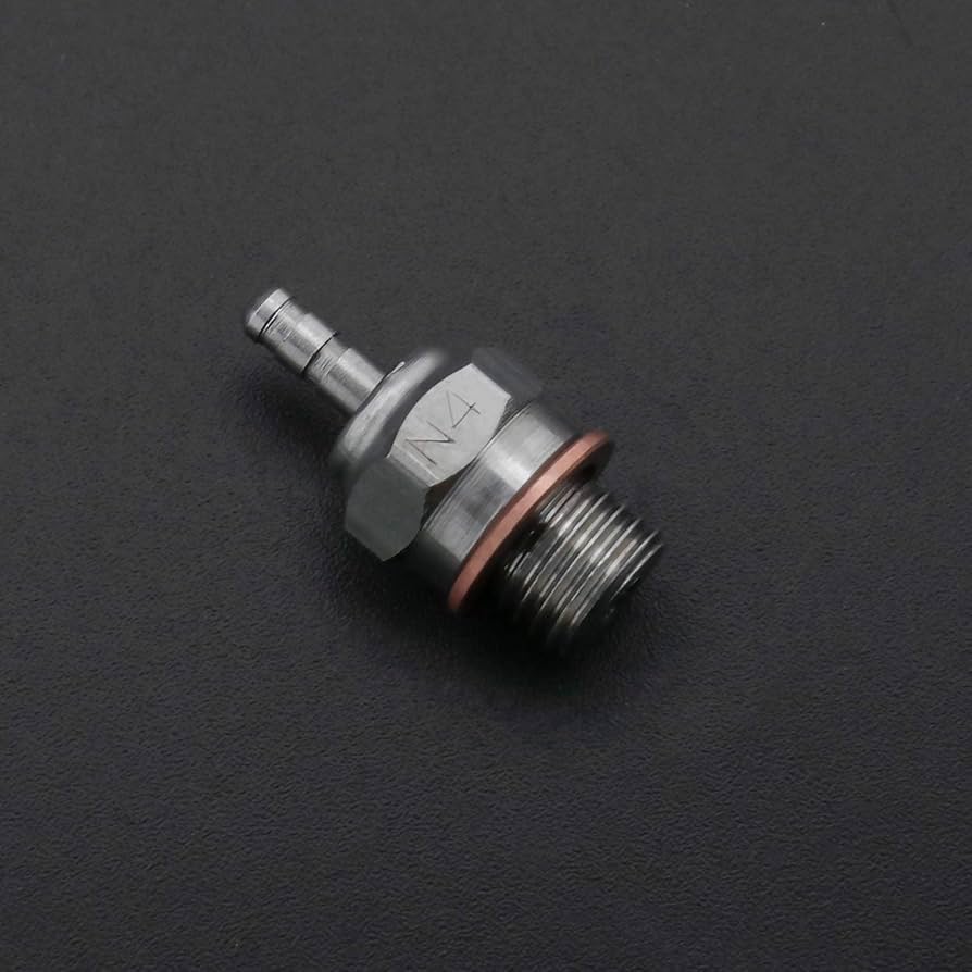Create Idea 2Pcs N3 Hot Glow Plugs Compatible With 1/10 Scale HSP 70117 Kyosho HPI For RC Nitro 4C Engines Car Truck Model Accessories