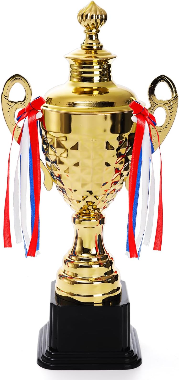 Fasmov Large Trophy Cup, Gold Trophy Award Cup for Sports, Tournaments, Competitions, 1st Place Award, Ceremony Celebration Party Gift, 14.5 inches