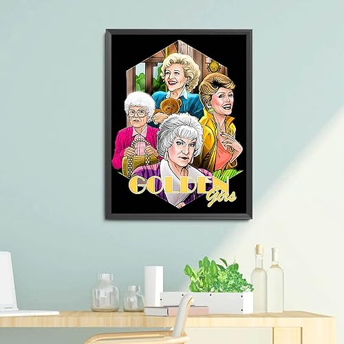 Miniatura 3 de bestact Kits de pintura de diamantes, kit de arte de diamantes para adultos, taladro redondo completo, pintura con diamante para regalo, decoración