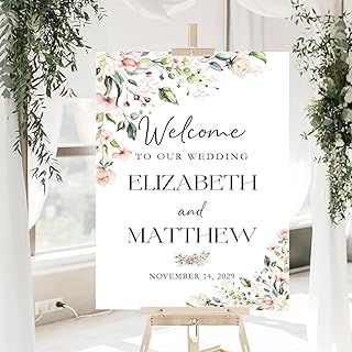 Wedding Decoration Signs, Wedding Sign Stands, Wedding Timeline Signs, Wedding Yard Signs, Wedding Welcome Signs, Signs For Wedding, Wedding Welcome Sign Flowers